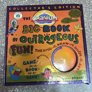 Never opened collectors Edition CRANIUM Big Book of Outrageous Fun!